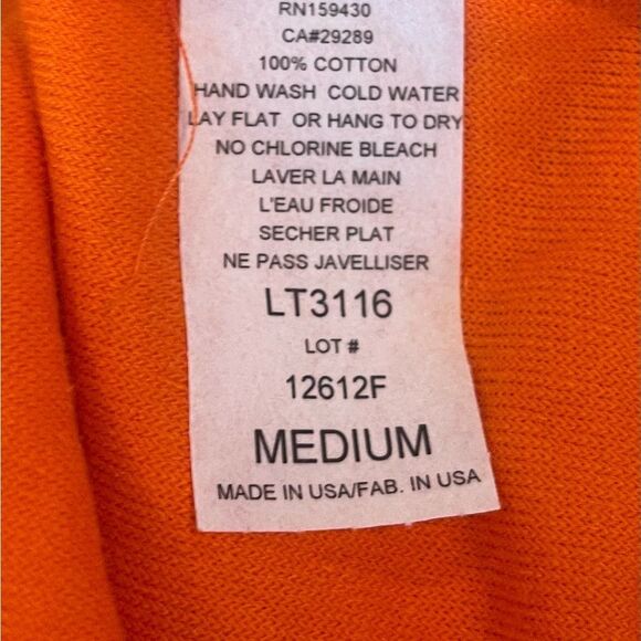 Elan Two piece Terry Short set, rolled cuff sleeve with drawstring shorts. - Picture 9 of 11